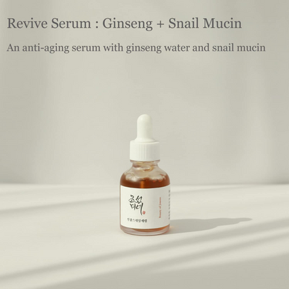 Revive Serum: Ginseng + Snail Mucin